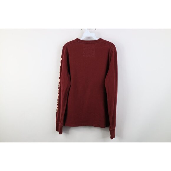 Vtg 90s Y2K Abercrombie & Fitch Mens M Muscle Ribbed Knit Long Sleeve T-Shirt - Picture 12 of 14